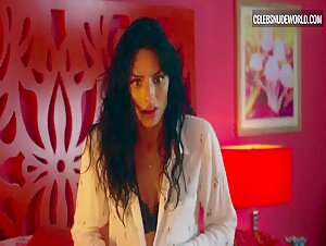 Aislinn Derbez Bedroom, Underwear scene in The House of Flowers (2018-2020) 20