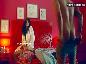 Aislinn Derbez Bedroom, Underwear scene in The House of Flowers (2018-2020) 7