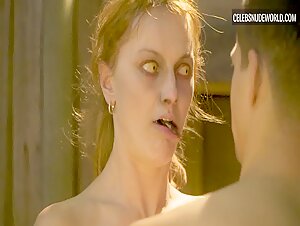 Danae Swinburne Nude, Redhead scene in Creature Cabin (2017) 16