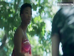 Samira Wiley, Shruti Kothari Bikini, Wedgie scene in The Handmaid's Tale (2017-2022) 19