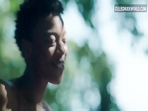 Samira Wiley, Shruti Kothari Bikini, Wedgie scene in The Handmaid's Tale (2017-2022) 9