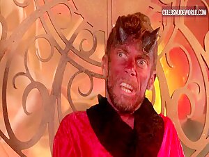 Megan Sage, Samantha McGee, Robin Sydney, Claire Hudgins, Riley Mae Zombie, Devil scene in Evil Bong 666 (2017) 15