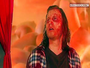 Megan Sage, Samantha McGee, Robin Sydney, Claire Hudgins, Riley Mae Zombie, Devil scene in Evil Bong 666 (2017) 8