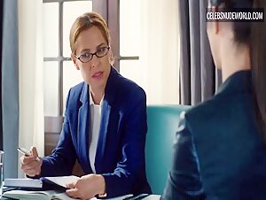 Erendira Ibarra Nude, Desk scene in Ingobernable (2017-2018) 3