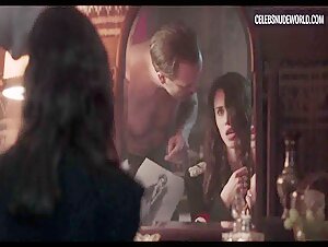 Lize Feryn breasts, Nude scene in A Real Vermeer (2016) 13