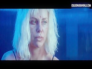 Charlize Theron Sexy, Blonde scene in Atomic Blonde (2017) 13