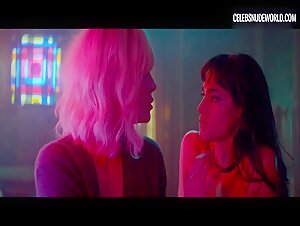 Sofia Boutella Blonde, Brunette scene in Atomic Blonde (2017) 4
