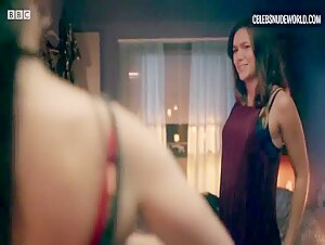 Synnove Karlsen, Aisling Franciosi Underwear, Tights scene in Clique (2017-2018) 18