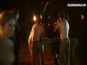Allie Gallerani Breasts, Ritual scene in The Institute (2017) 12