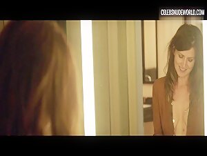 Arly Jover Mirror, Cleavage scene in Axolotl Overkill (2017) 12