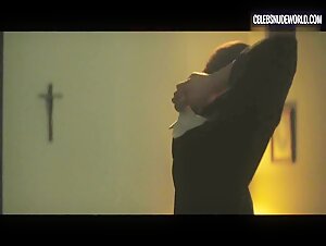 Margaret Qualley Underwear, Brunette scene in Novitiate (2017) 2