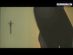 Margaret Qualley Underwear, Brunette scene in Novitiate (2017) 8