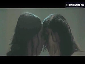 Margaret Qualley, Rebecca Dayan Lesbian, Brunette scene in Novitiate (2017) 19