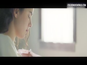 Margaret Qualley Praying, Brunette scene in Novitiate (2017) 2