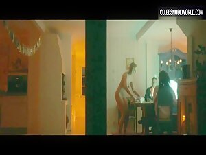 Marte Christensen Dancing, Park scene in The Great Undressing (2016) 3