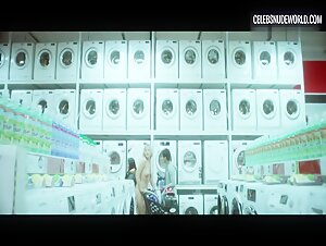 Marte Christensen Outside, Breasts scene in The Great Undressing (2016) 10