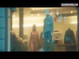 Marte Christensen Exercising, Gym scene in The Great Undressing (2016) 12