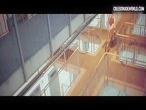 Marte Christensen Exercising, Gym scene in The Great Undressing (2016) 4