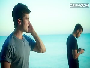 Amanda Cerny Sexy, Cleavage scene in The Deleted (2016) 17