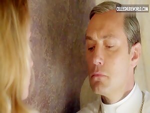 Ludivine Sagnier Crucifix, Priest scene in The Young Pope (2016) 2