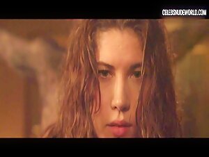 Elena Mirela Nude, Bedroom scene in Blood Trap (2016) 10