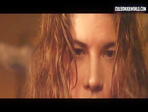 Elena Mirela Nude, Bedroom scene in Blood Trap (2016)