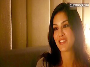 Sunny Leone breasts, Nude scene in Mostly Sunny (2016) 7