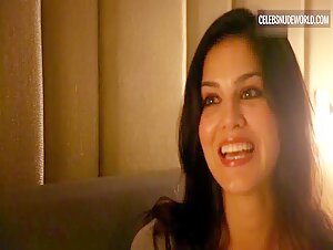 Sunny Leone breasts, Nude scene in Mostly Sunny (2016) 9
