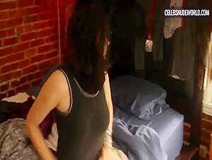 Amber Dawn Lee Brunette, Breasts scene in Black Tar Road (2016) 16