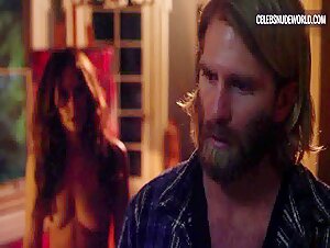 Amanda Barton Brunette, Breasts scene in The Amityville Terror (2016) 15