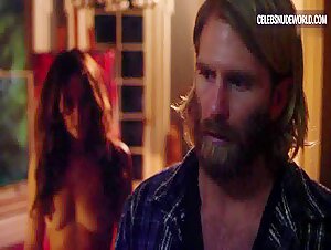 Amanda Barton Brunette, Breasts scene in The Amityville Terror (2016) 16