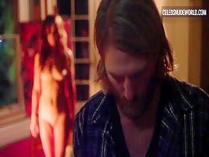 Amanda Barton Brunette, Breasts scene in The Amityville Terror (2016) 4